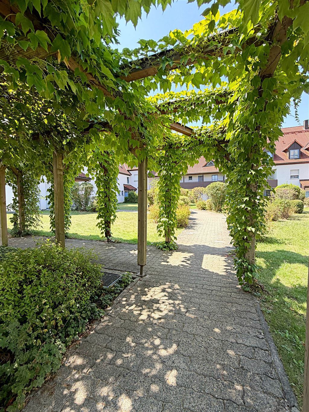 Hauszugang - Laubengang